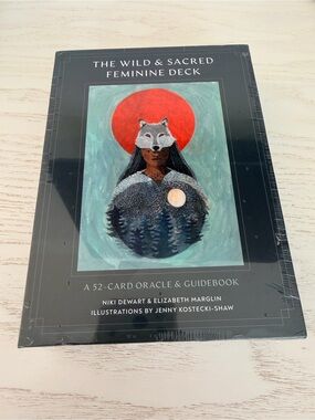 Brand new in plastic wrap "the wild & sacred feminine deck" $35